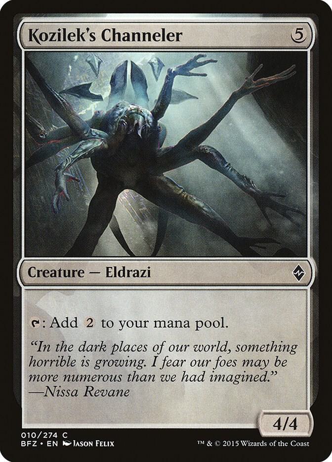 Kozilek's Channeler [Battle for Zendikar] 10