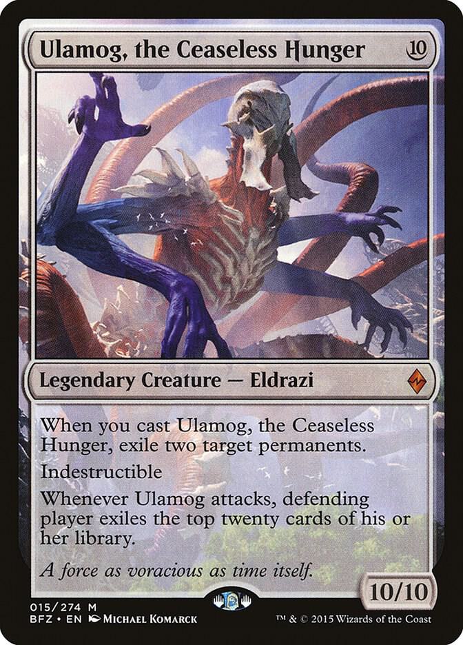 Ulamog, the Ceaseless Hunger [Battle for Zendikar] 15