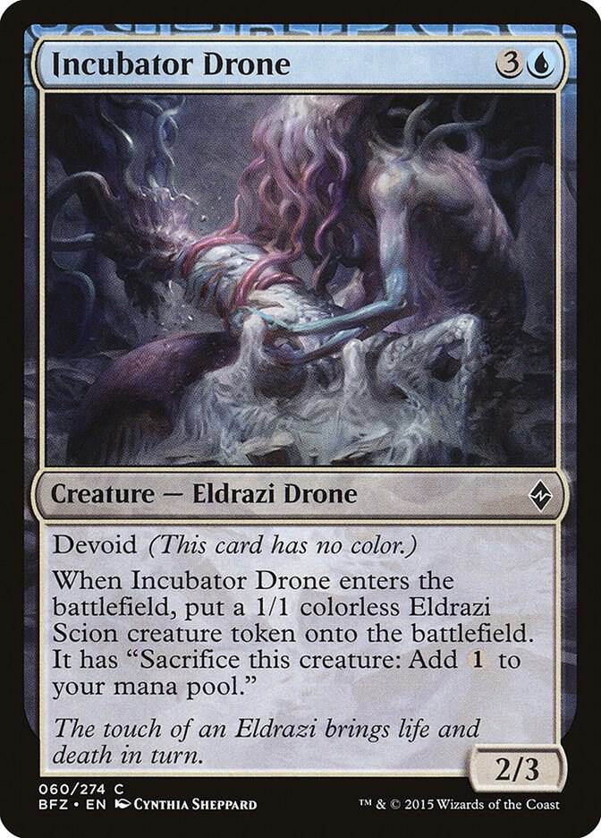 Incubator Drone [Battle for Zendikar] 60