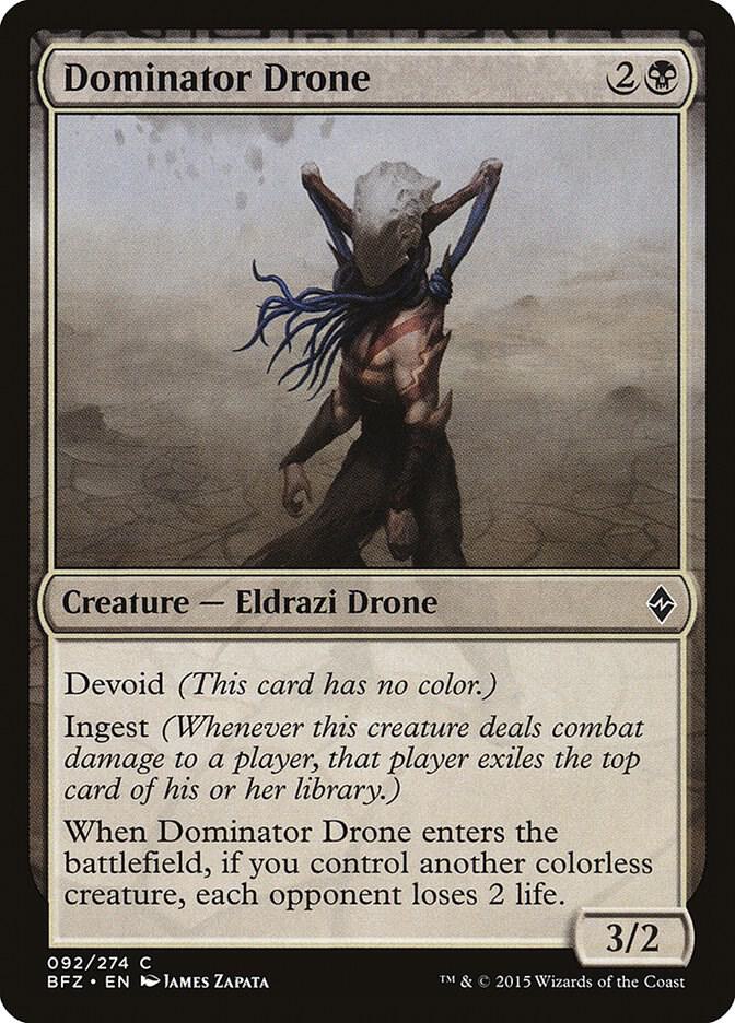 Dominator Drone [Battle for Zendikar] 92