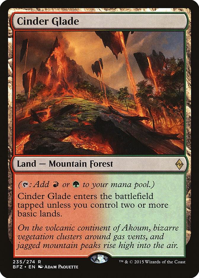 Cinder Glade [Battle for Zendikar] 235
