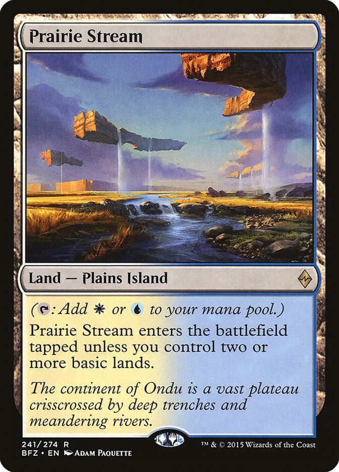 Prairie Stream [Battle for Zendikar] 241