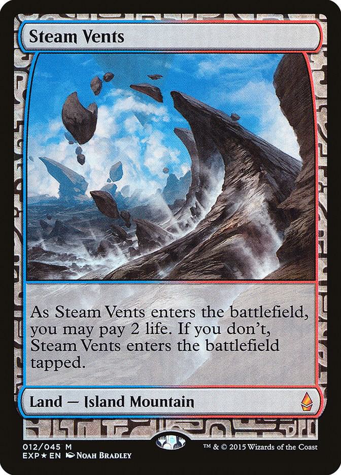 Steam Vents [Zendikar Expeditions] 12