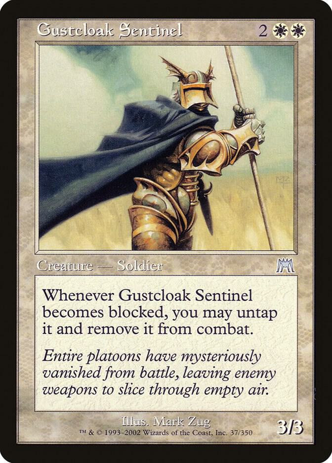 Gustcloak Sentinel [Onslaught] 37