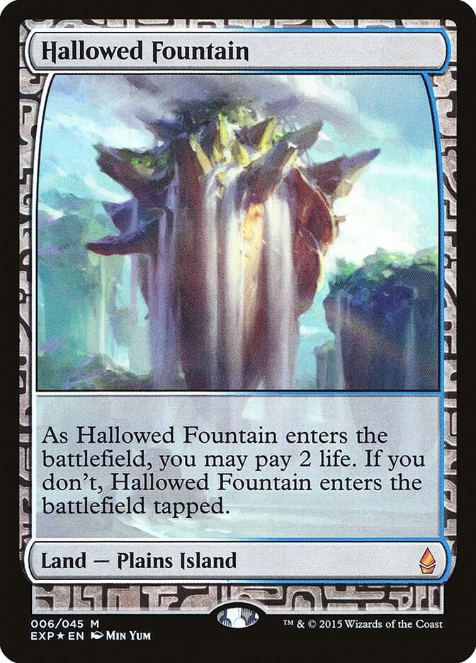 Hallowed Fountain [Zendikar Expeditions] 6