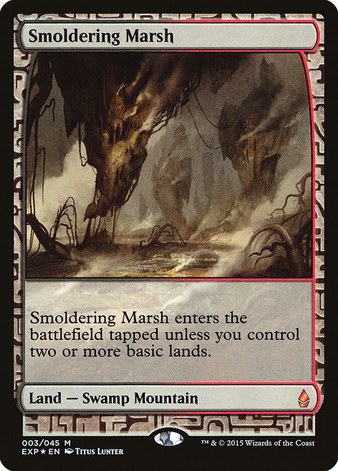 Smoldering Marsh [Zendikar Expeditions] 3