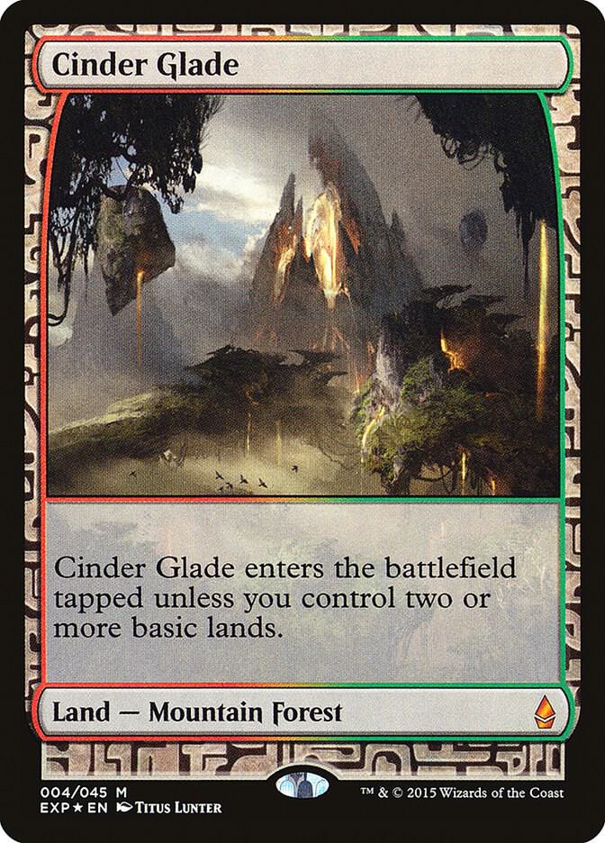Cinder Glade [Zendikar Expeditions] 4