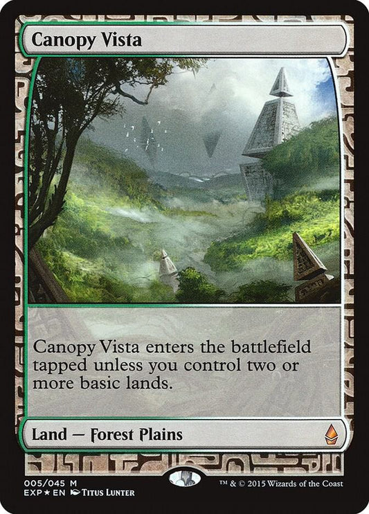 Canopy Vista [Zendikar Expeditions] 5