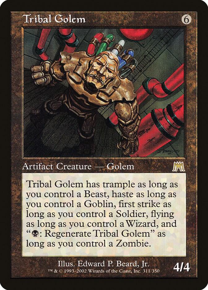 Tribal Golem [Onslaught] 311