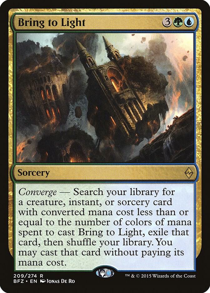 Bring to Light [Battle for Zendikar] 209