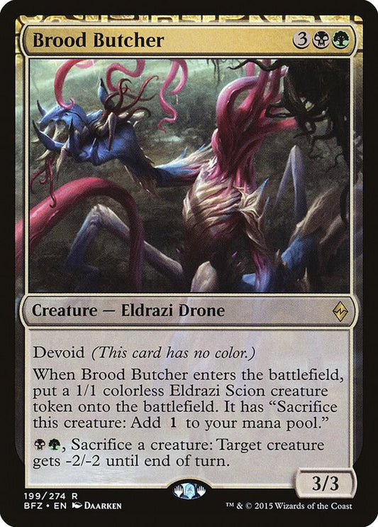 Brood Butcher [Battle for Zendikar] 199