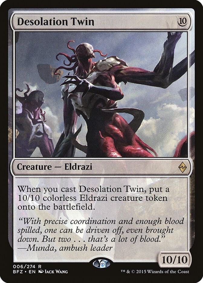 Desolation Twin [Battle for Zendikar] 6