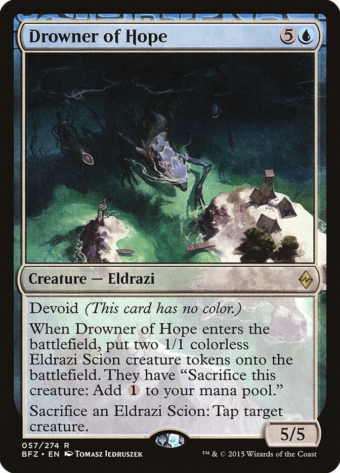 Drowner of Hope [Battle for Zendikar] 57