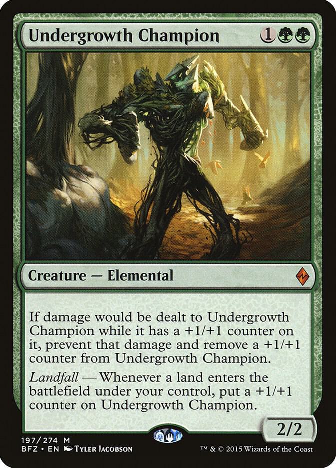 Undergrowth Champion [Battle for Zendikar] 197