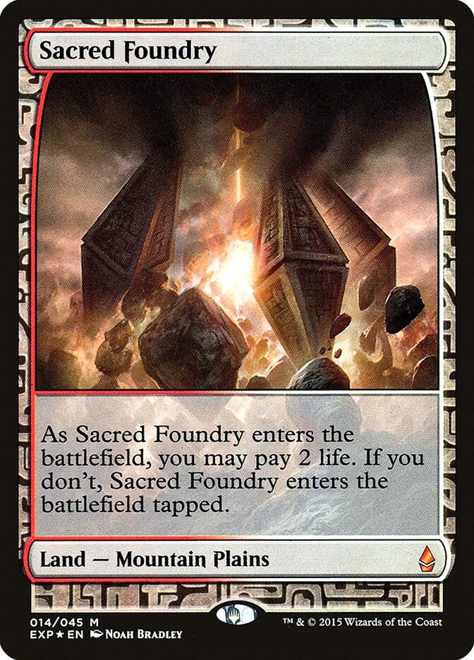 Sacred Foundry [Zendikar Expeditions] 14