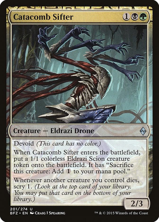 Catacomb Sifter [Battle for Zendikar] 201