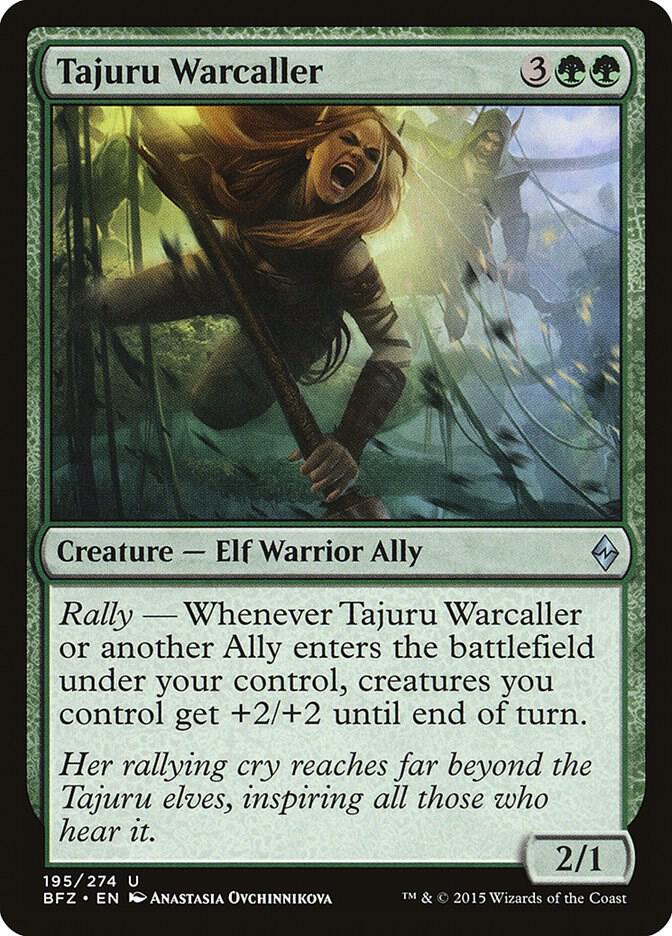 Tajuru Warcaller [Battle for Zendikar] 195