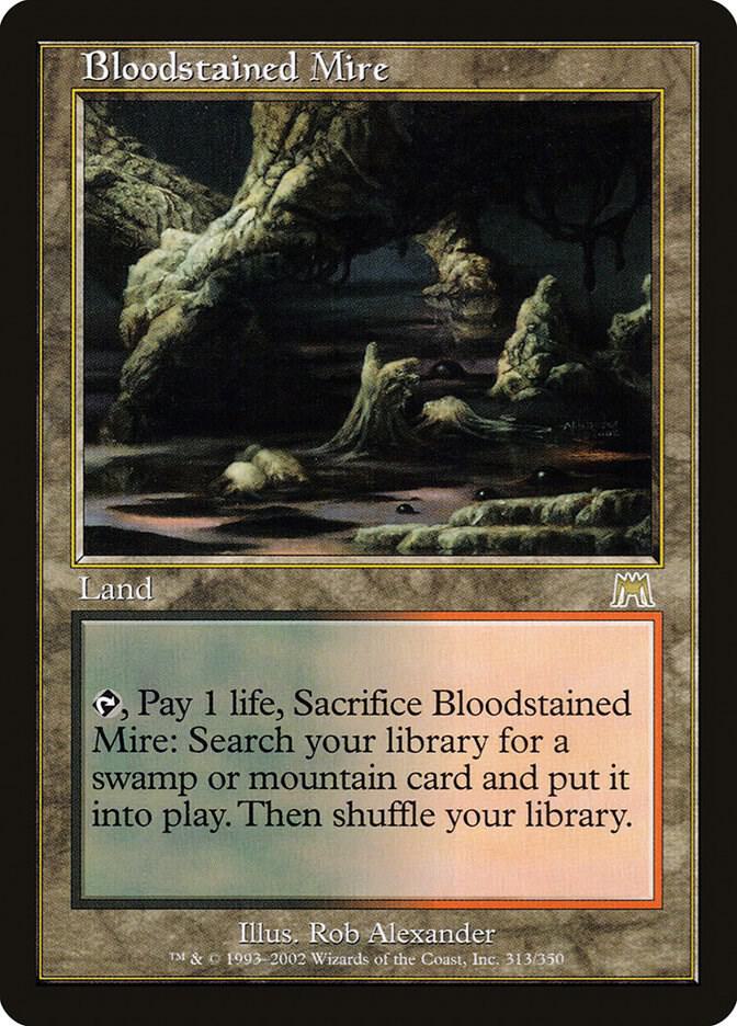 Bloodstained Mire [Onslaught] 313