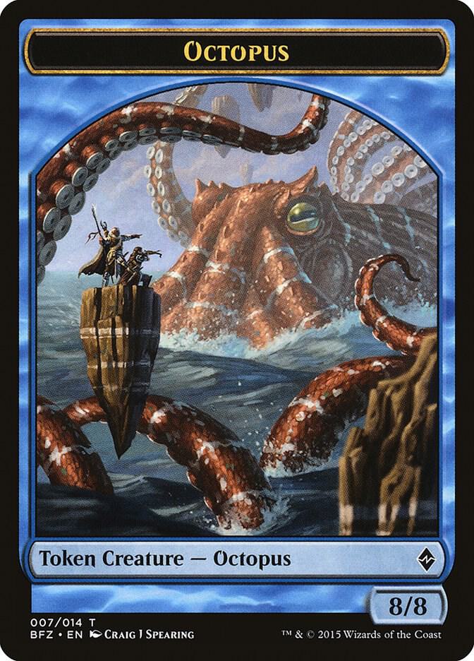 Octopus Token [Battle for Zendikar] 7