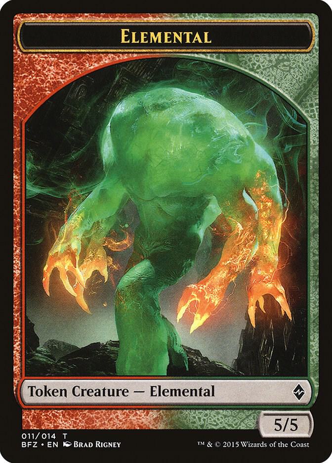 Elemental Token (011) [Battle for Zendikar] 11