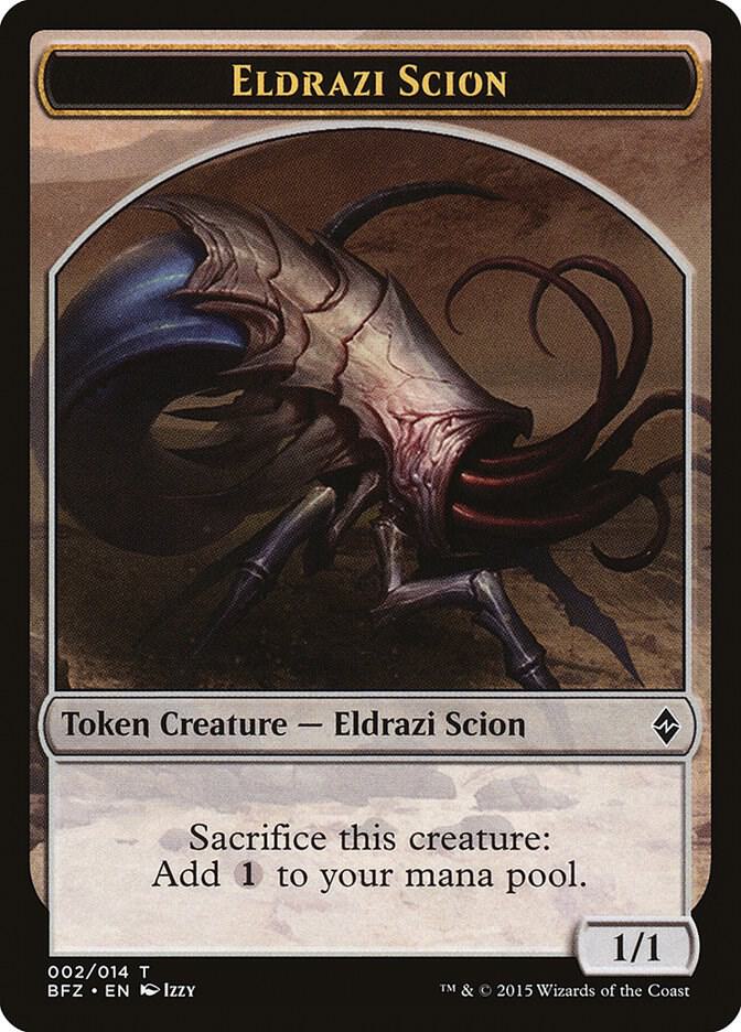 Eldrazi Scion Token (002) [Battle for Zendikar] 2