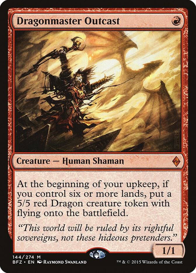 Dragonmaster Outcast [Battle for Zendikar] 144