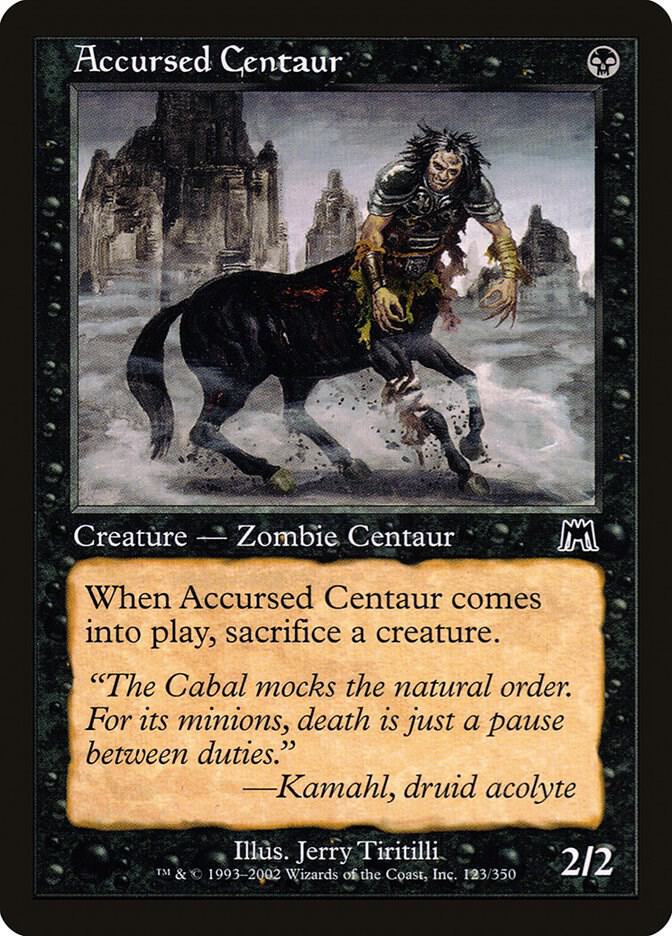 Accursed Centaur [Onslaught] 123