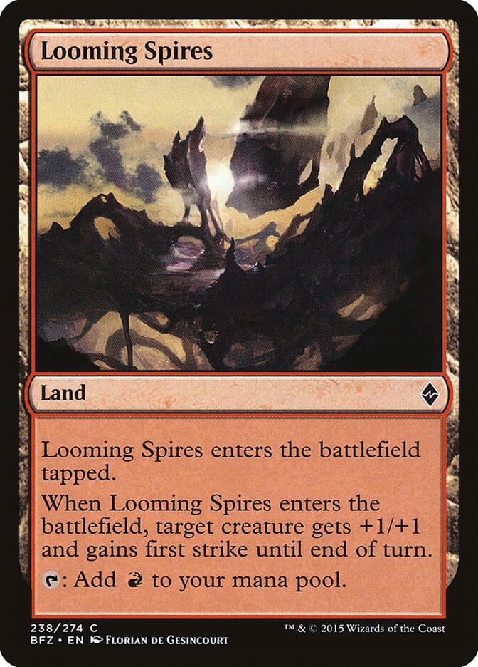 Looming Spires [Battle for Zendikar] 238