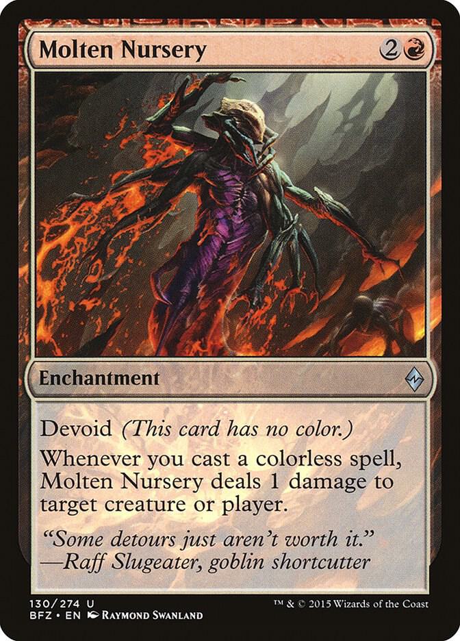 Molten Nursery [Battle for Zendikar] 130