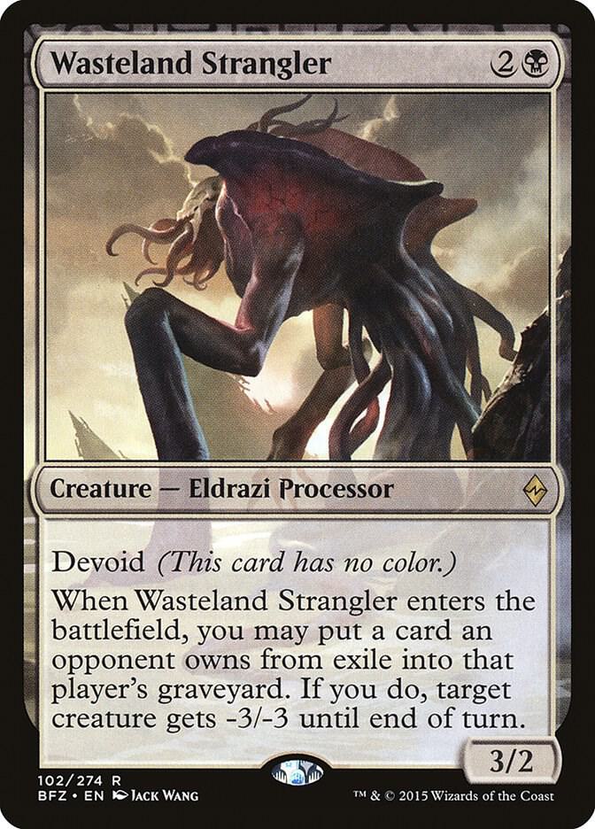 Wasteland Strangler [Battle for Zendikar] 102