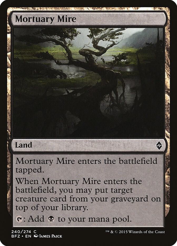 Mortuary Mire [Battle for Zendikar] 240
