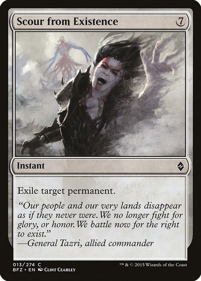 Scour from Existence [Battle for Zendikar] 13