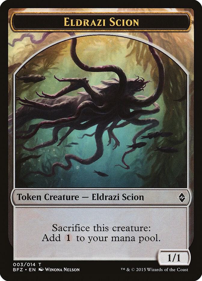 Eldrazi Scion Token (003) [Battle for Zendikar] 3