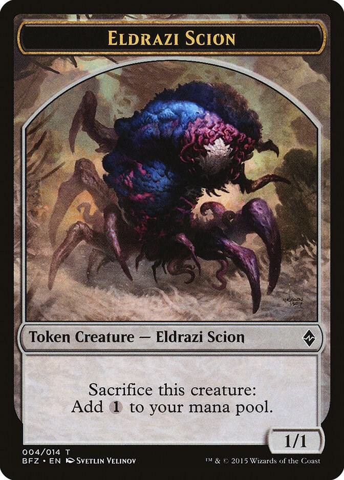 Eldrazi Scion Token (004) [Battle for Zendikar] 4