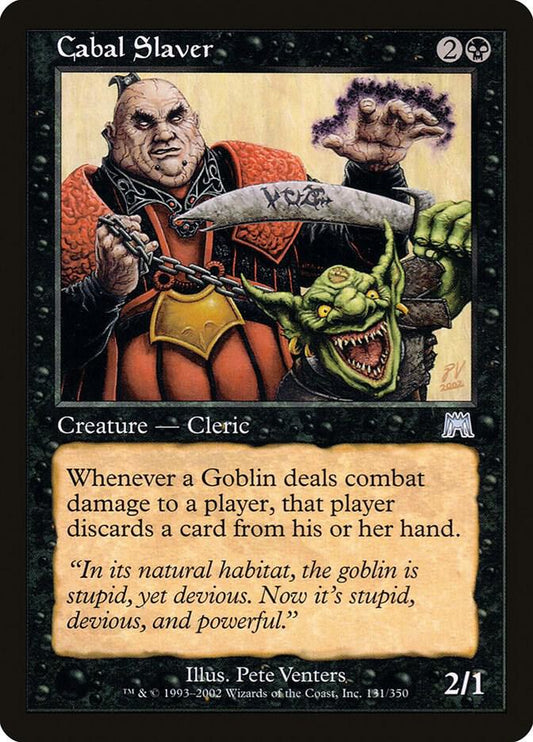 Cabal Slaver [Onslaught] 131