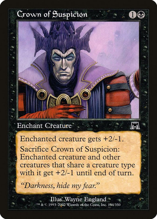 Crown of Suspicion [Onslaught] 134