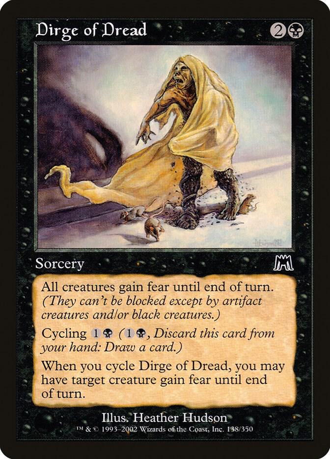 Dirge of Dread [Onslaught] 138