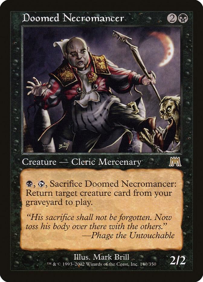 Doomed Necromancer [Onslaught] 140