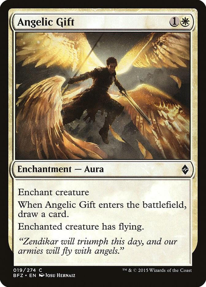 Angelic Gift [Battle for Zendikar] 19