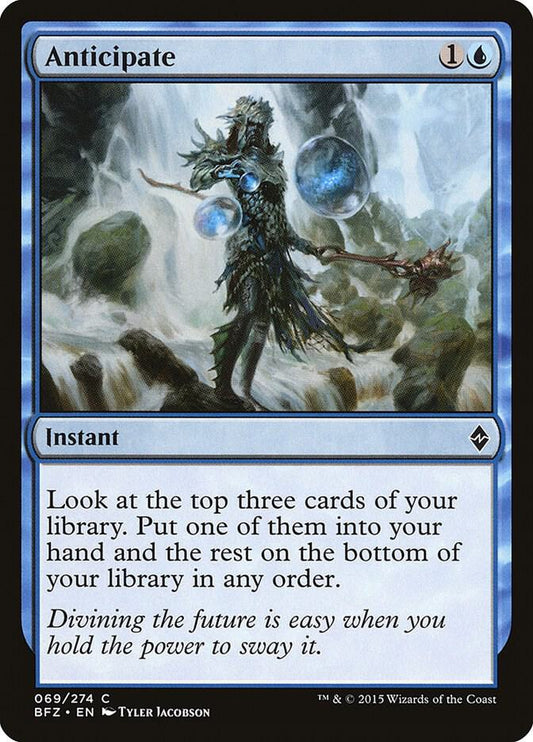 Anticipate [Battle for Zendikar] 69