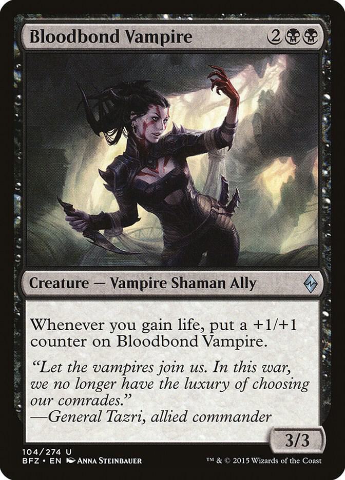 Bloodbond Vampire [Battle for Zendikar] 104