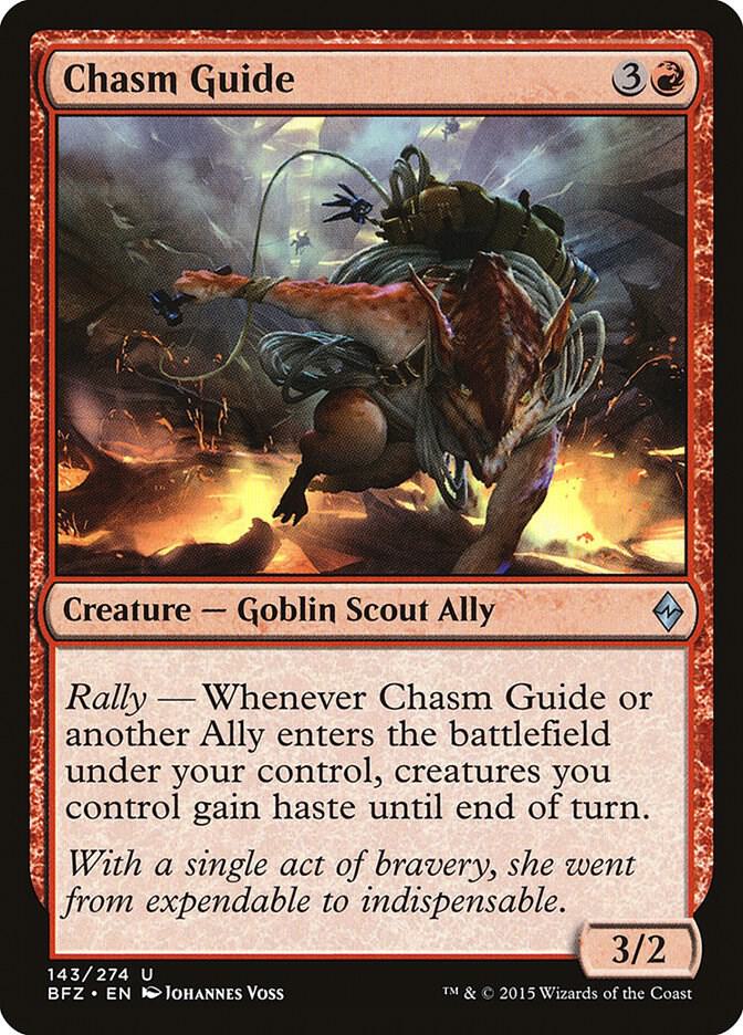 Chasm Guide [Battle for Zendikar] 143