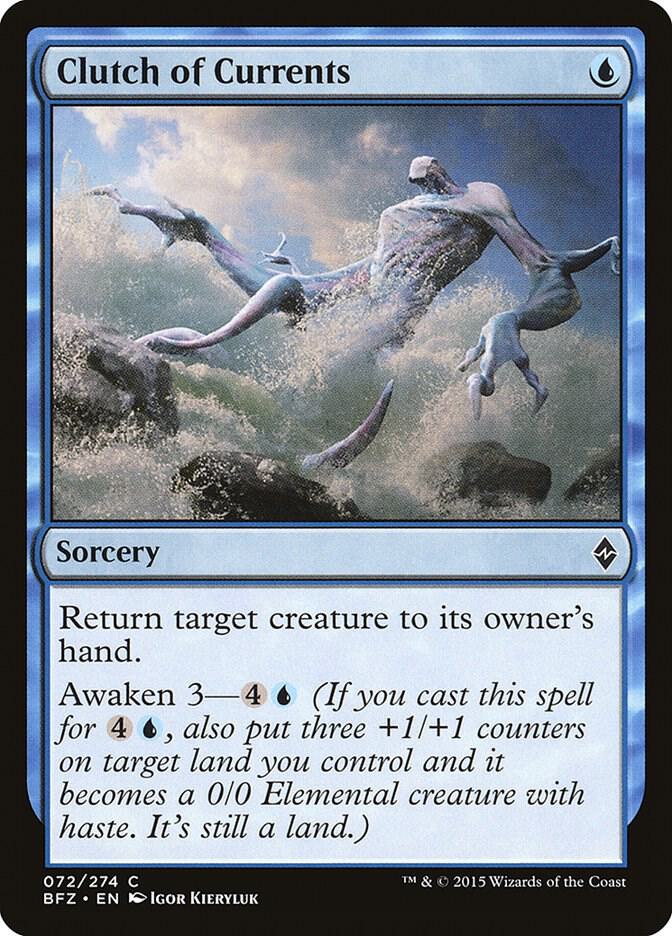 Clutch of Currents [Battle for Zendikar] 72