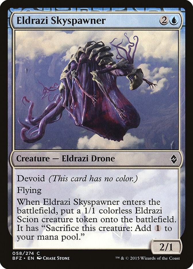 Eldrazi Skyspawner [Battle for Zendikar] 58