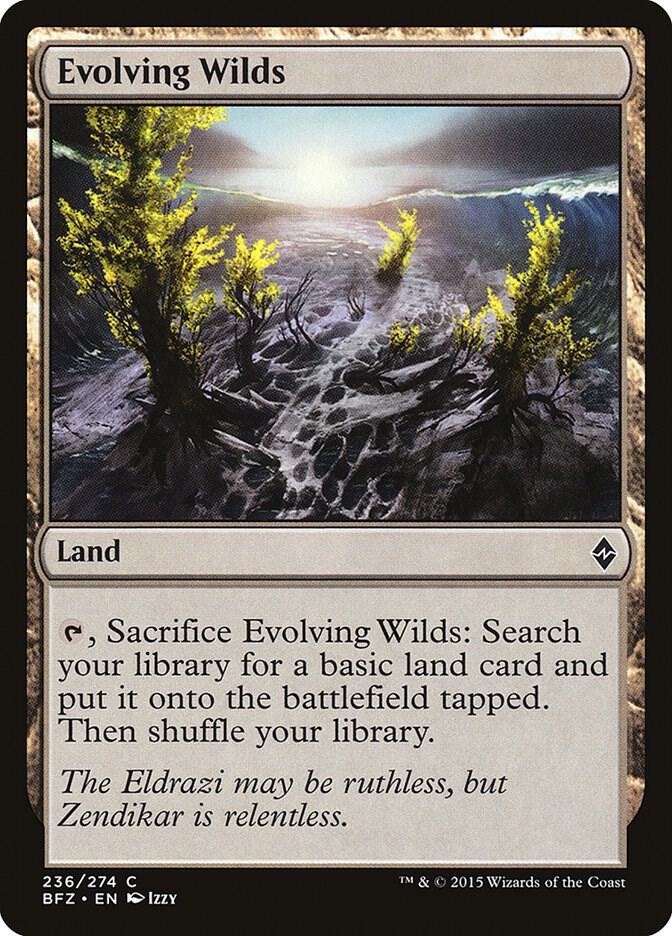 Evolving Wilds [Battle for Zendikar] 236