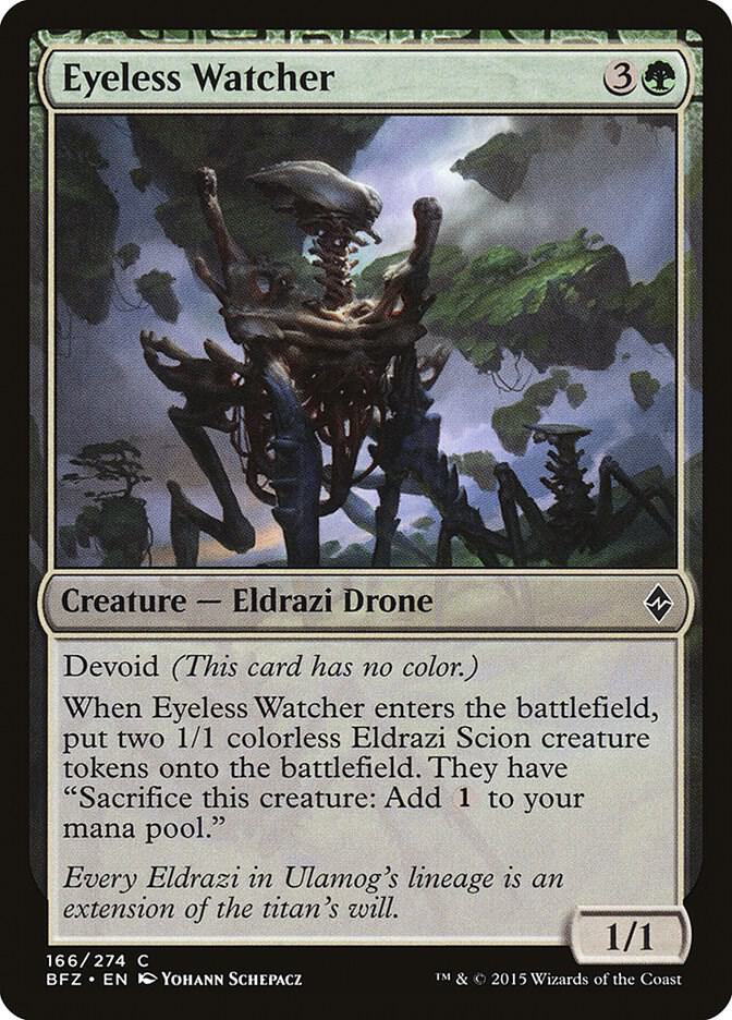Eyeless Watcher [Battle for Zendikar] 166