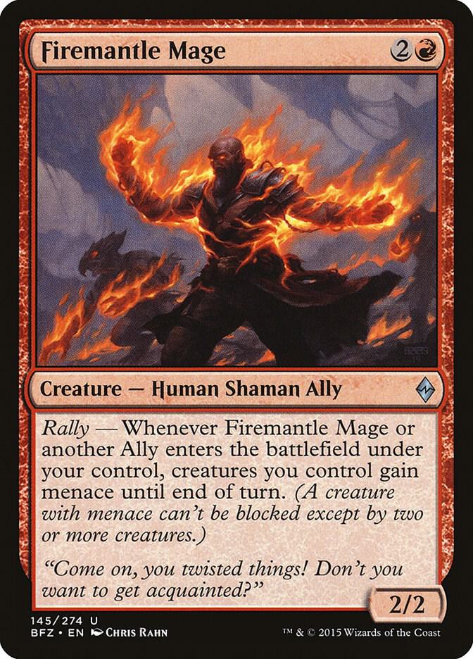 Firemantle Mage [Battle for Zendikar] 145