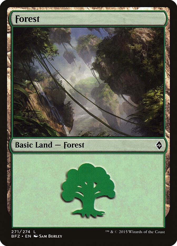 Forest (271) [Battle for Zendikar] 271