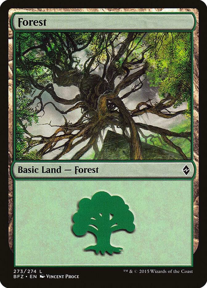 Forest (273) [Battle for Zendikar] 273