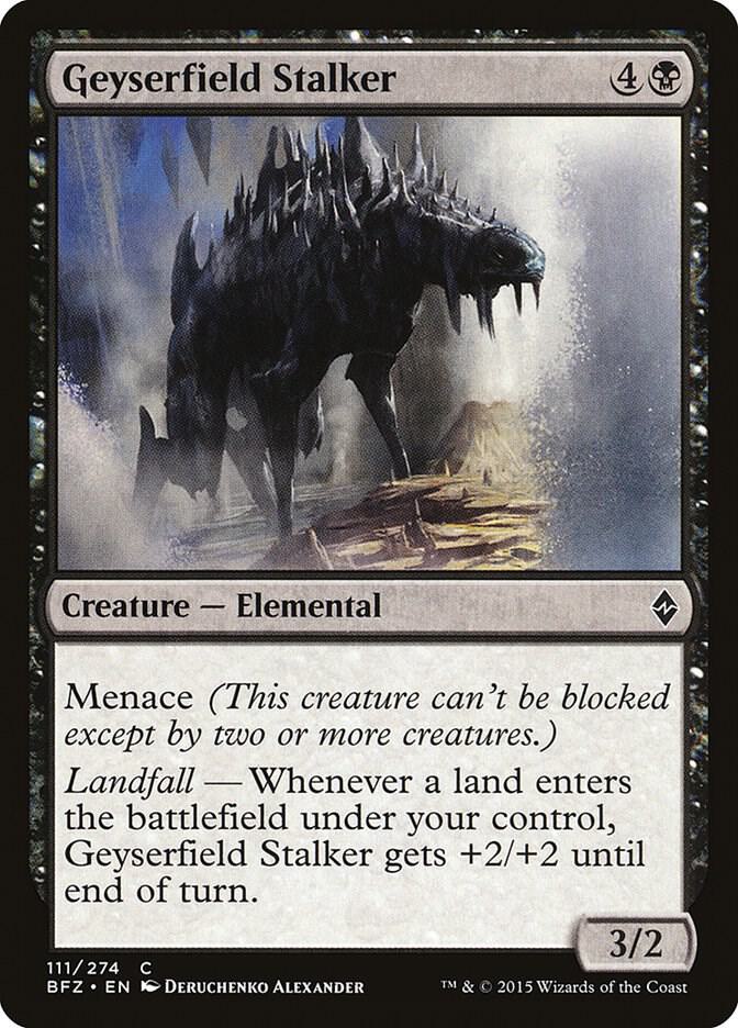 Geyserfield Stalker [Battle for Zendikar] 111